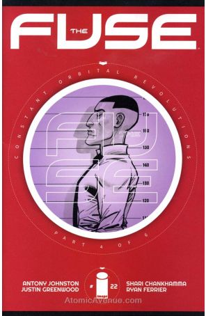 The Fuse 22 published by Image with cover art by Justin Greenwood