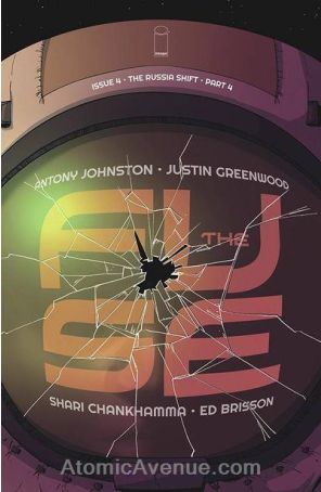 The Fuse 4 published by Image with cover art by Justin Greenwood