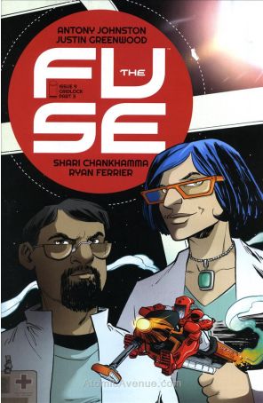 The Fuse 9 published by Image with cover art by Justin Greenwood
