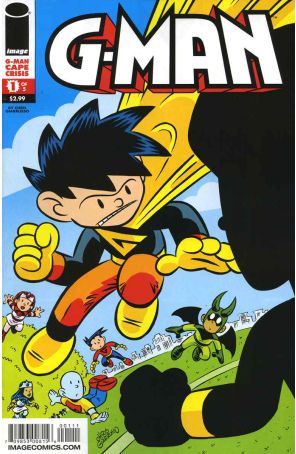 G-Man: Cape Crisis 1 published by Image with cover art by Chris Giarrusso