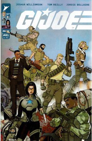 G.I. Joe (Skybound) 1A published by Image with cover art by Tom Reilly