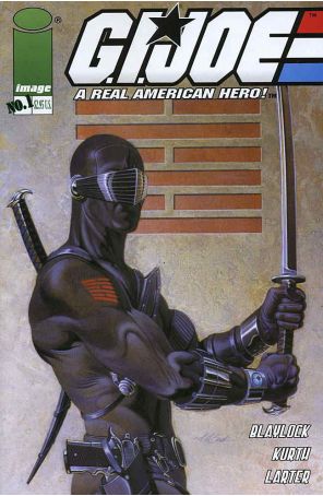 G.I. Joe Comic Book 1 (2nd) published by Image with cover art by David Michael Beck