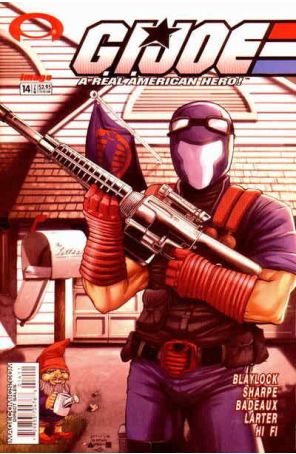 G.I. Joe Comic Book 14 published by Image with cover art by Tim Seeley