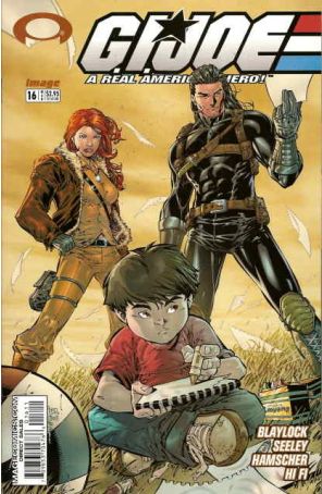 G.I. Joe Comic Book 16 published by Image with cover art by Francis Manapul