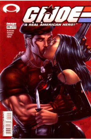 G.I. Joe Comic Book 19 published by Image with cover art by Tim Seeley
