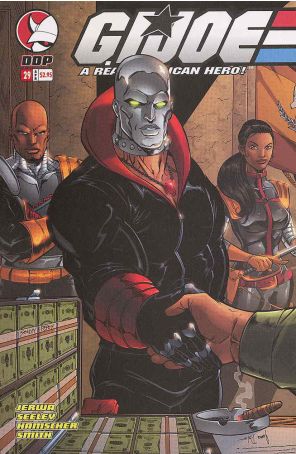 G.I. Joe Comic Book 29 published by Devil's Due with cover art by Tim Seeley