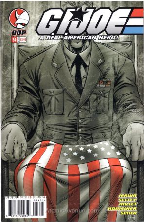 G.I. Joe Comic Book 34 published by Devil's Due with cover art by Tim Seeley