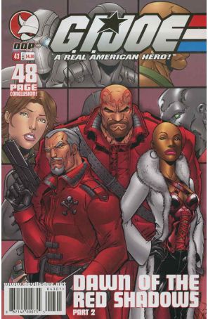 G.I. Joe Comic Book 43 published by Devil's Due with cover art by Tim Seeley