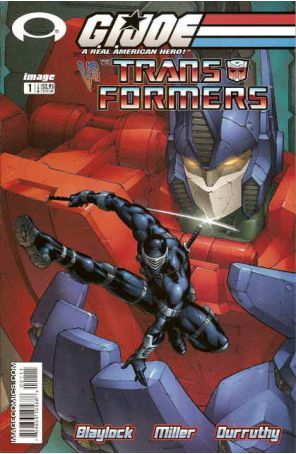 G.I. Joe vs. the Transformers 1A published by Image