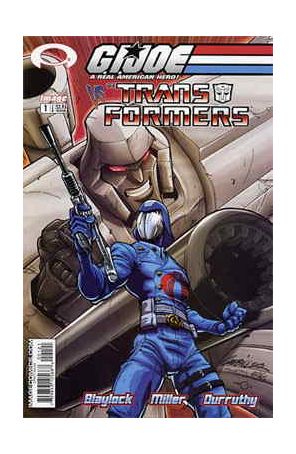 G.I. Joe vs. the Transformers 1B published by Image with cover art by J. Scott Campbell