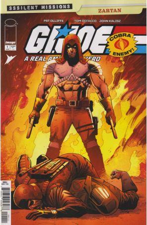G.I. Joe, a Real American Hero Sssilent Missions Zartan 1A published by Image with cover art by Pat Olliffe