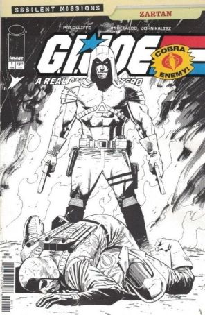 G.I. Joe, a Real American Hero Sssilent Missions Zartan 1C published by Image with cover art by Pat Olliffe