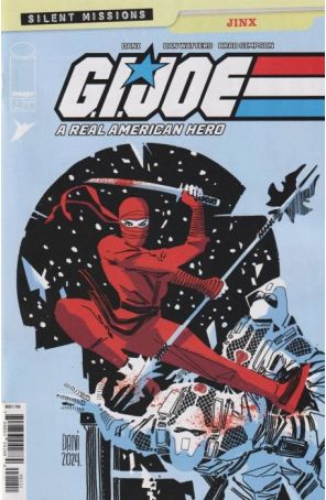 G.I. Joe: A Real American Hero-Jinx 1A published by Image with cover art by Danae “Dani” Kilaidoni and Brad Simpson