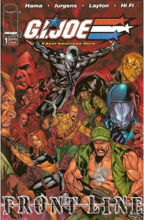 G.I. Joe: Frontline 1A published by Image with cover art by Kevin Sharpe