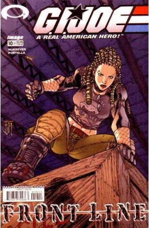 G.I. Joe: Frontline 10 published by Image with cover art by Francis Manapul
