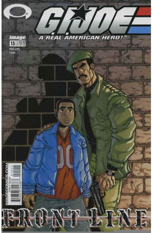G.I. Joe: Frontline 15 published by Image with cover art by Jeremy Love
