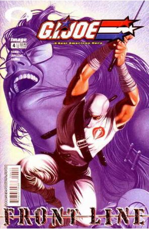 G.I. Joe: Frontline 4 published by Image with cover art by David Michael Beck