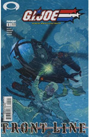 G.I. Joe: Frontline 5 published by Image with cover art by Tony Harris