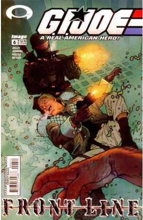 G.I. Joe: Frontline 6 published by Image with cover art by Tony Harris