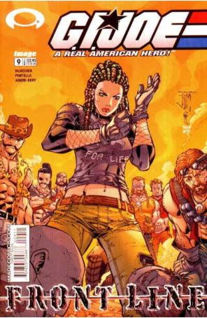 G.I. Joe: Frontline 9 published by Image with cover art by Francis Manapul