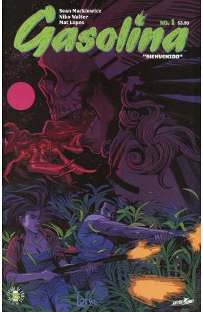 Gasolina 1A published by Image with cover art by Lorenzo De Felici