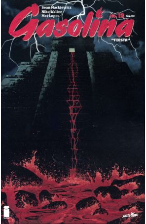 Gasolina 12 published by Image with cover art by Niko Walter
