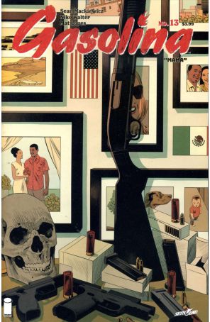 Gasolina 13 published by Image with cover art by Niko Walter