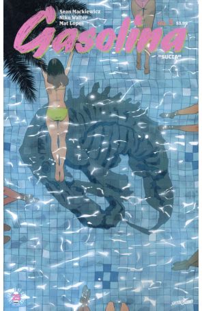 Gasolina 3 published by Image with cover art by Niko Walter