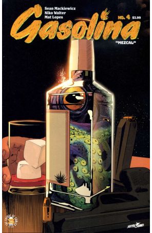 Gasolina 4 published by Image with cover art by Niko Walter