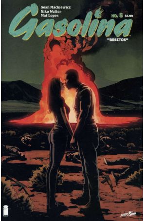 Gasolina 5 published by Image with cover art by Niko Walter