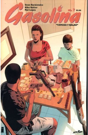 Gasolina 7 published by Image with cover art by Niko Walter
