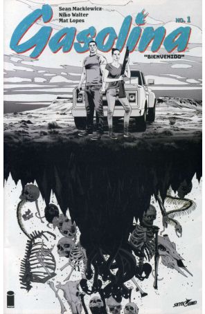 Gasolina Ashcan 1 published by Image with cover art by Niko Walter