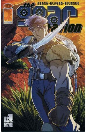 The Gear Station 1C published by Image with cover art by Patrick Lee