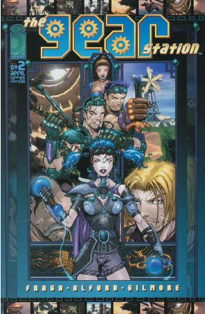 The Gear Station 2 published by Image with cover art by Dan Fraga