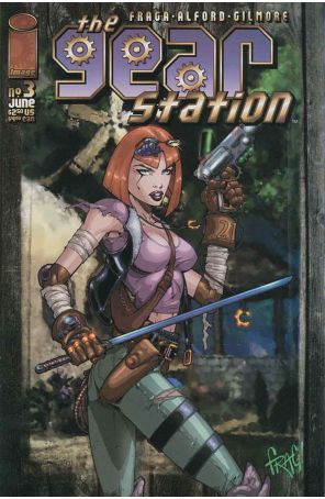 The Gear Station 3 published by Image with cover art by Dan Fraga