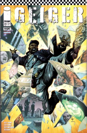 Geiger (2nd Series) 23A published by Image with cover art by Gary Frank and Brad Anderson