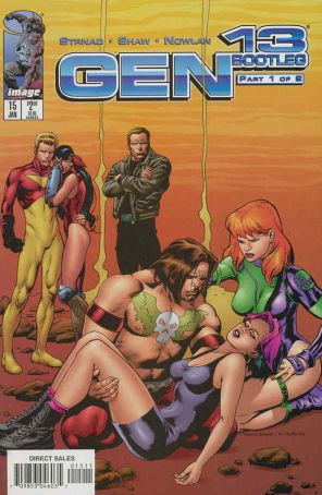 Gen13 Bootleg 15 published by Image with cover art by Kevin Nowlan