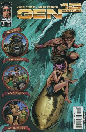 Gen13 Bootleg 18A published by Image with cover art by Kevin Altieri