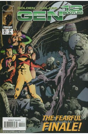 Gen13 Bootleg 20 published by Image with cover art by Charlie Adlard