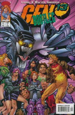 Gen13 Bootleg 4 published by Image with cover art by Walt Simonson