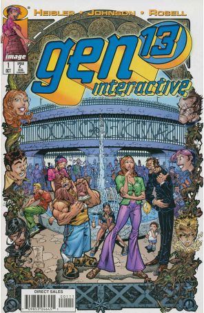 Gen13 Interactive 1 published by Image with cover art by Jason Johnson