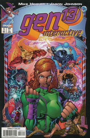 Gen13 Interactive 3 published by Image with cover art by Jason Johnson