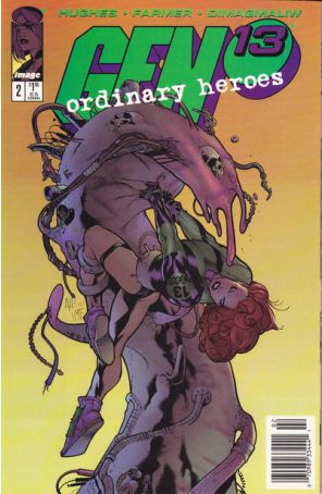 Gen13: Ordinary Heroes 2 (Newsstand) published by Image with cover art by Adam Hughes