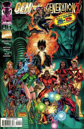 Gen13/Generation X 1D published by Image with cover art by Arthur Adams