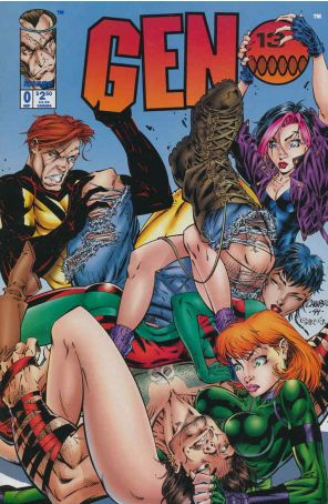 Gen13 0 published by Image with cover art by J. Scott Campbell