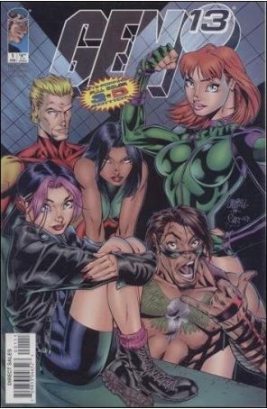 Gen13 1T published by Image with cover art by J. Scott Campbell