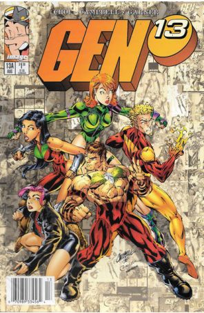 Gen13 13A (Newsstand) published by Image with cover art by J. Scott Campbell