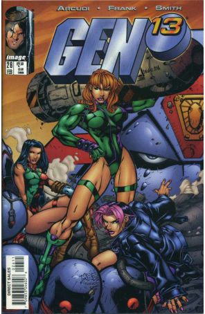 Gen13 26A published by Image with cover art by Joe Madureira