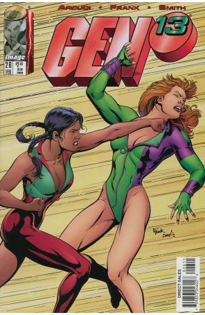 Gen13 26 published by Image with cover art by Gary Frank