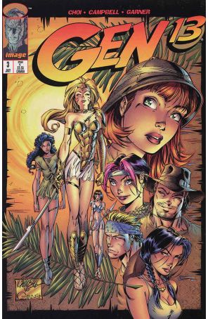 Gen13 3 published by Image with cover art by J. Scott Campbell